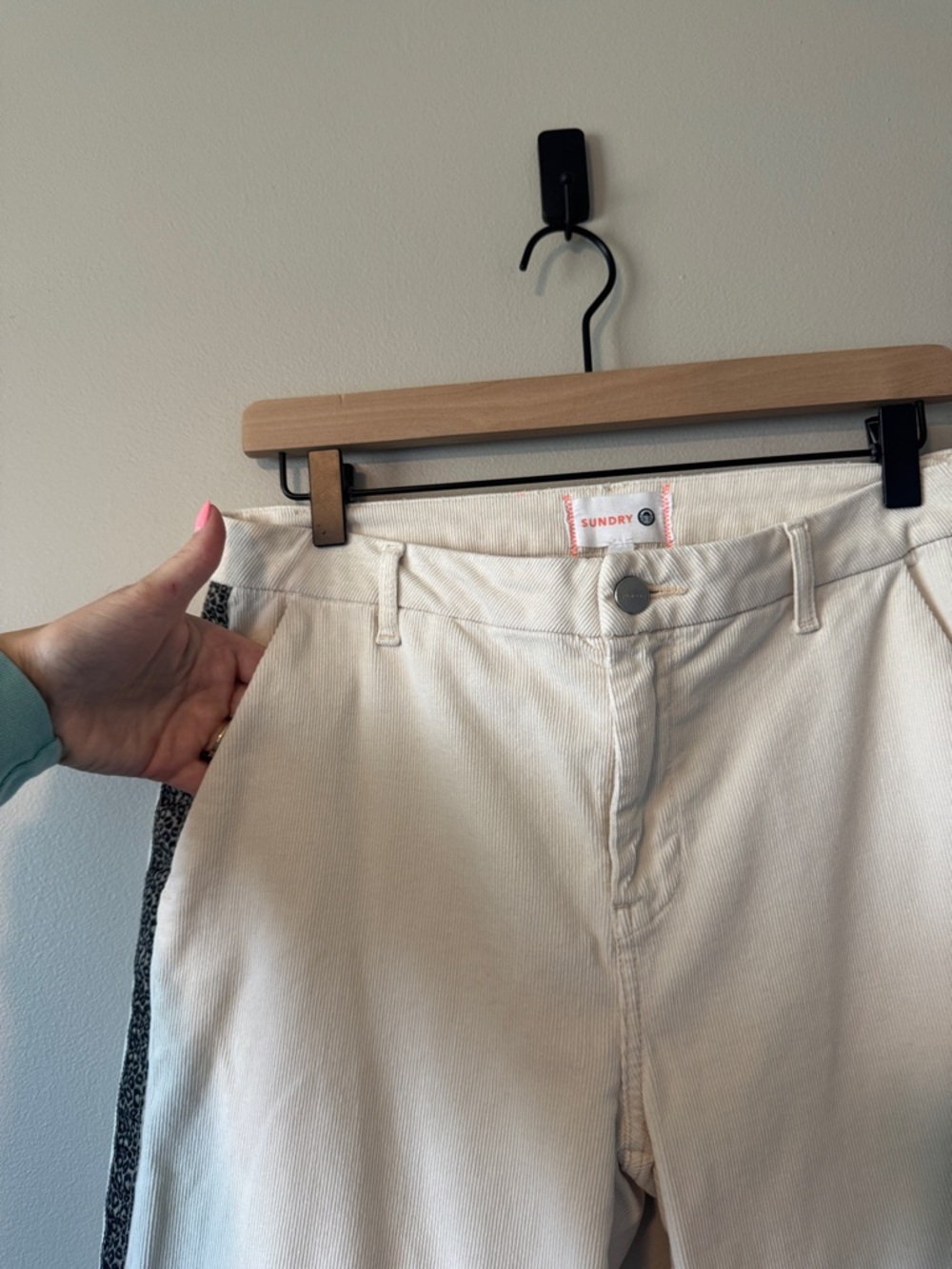 Sundry Straight Leg Corduroy Pant - Picture 3 of 5